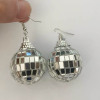 Silver earrings, Amazon, gold and silver