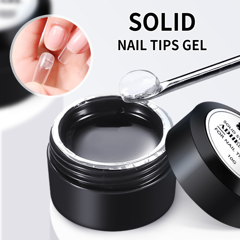New nail salon solid patch adhesive nail patch gel does not hurt nail phototherapy glue nail art