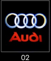 Audi Luz de bienvenida a4l Q5 a6l A3 Q3 luz láser proyección decorativa puerta lateral luz especial modificación Cableado-libre