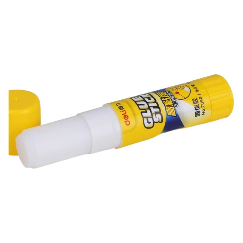 Deli 7090 pegamento sólido 15g de alta viscosidad PVP pegamento sólido/palo de pegamento solo