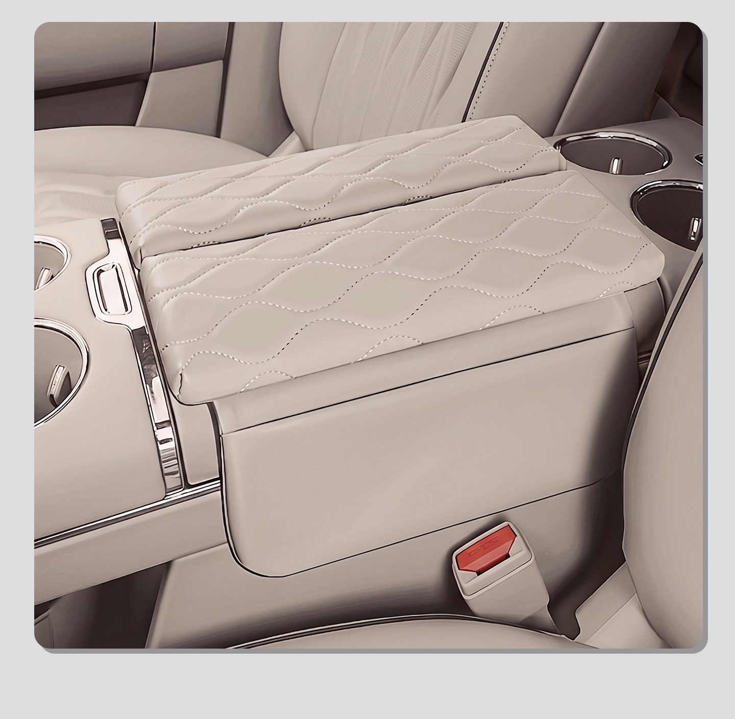 Suitable for Zhijie V9, special car armrest box heightening pad protective cover, new car interior storage and decoration accessories