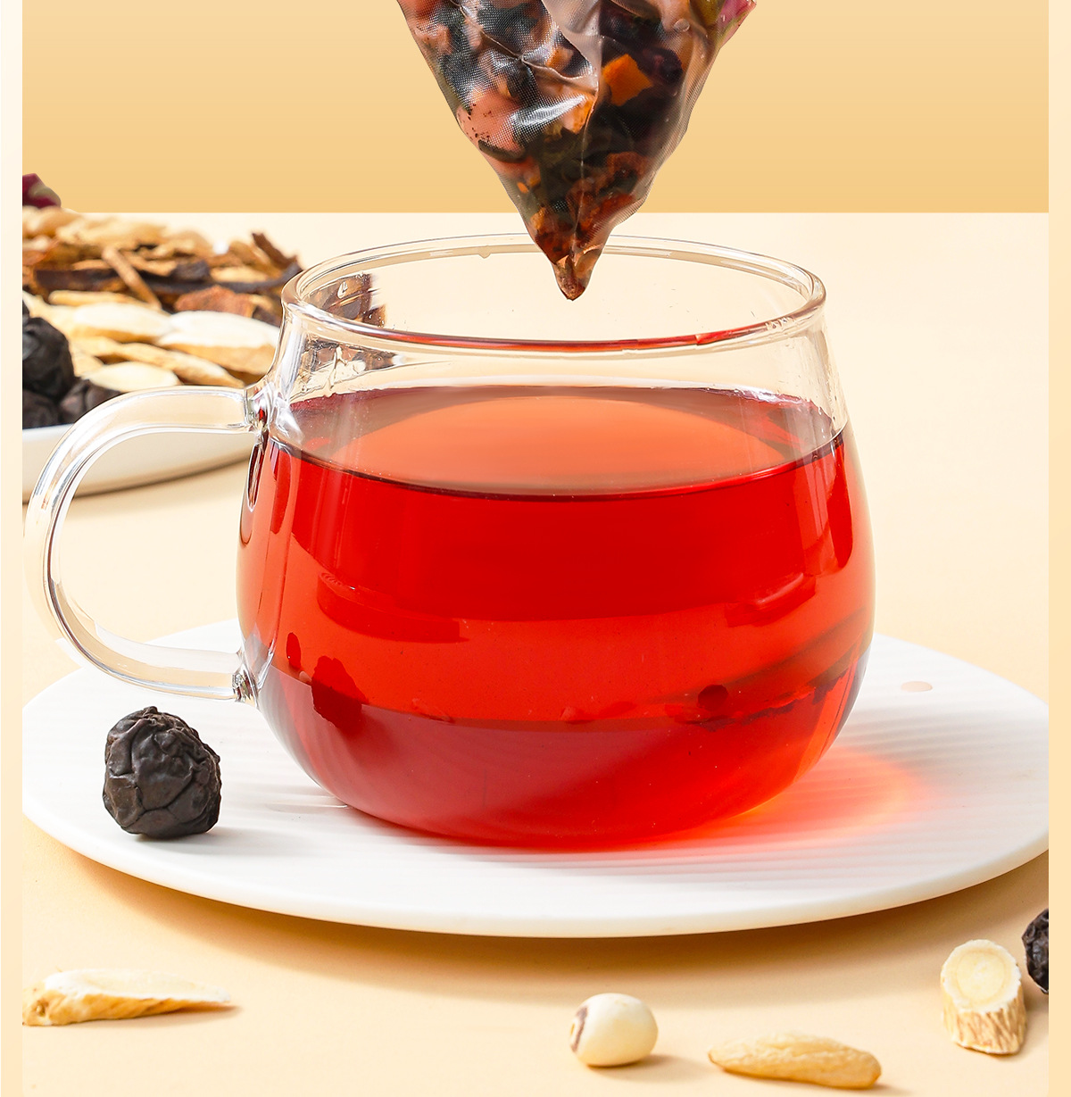Wumei Chenpi Mulberry Rose Herbal Tea Blend 300g Nourishing Wellness Tea specifications