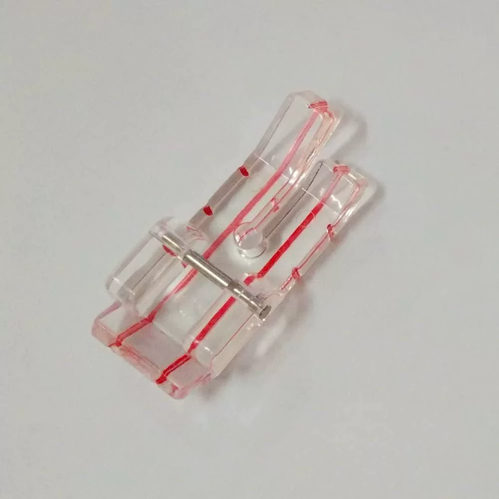 [Прямая поставка производителя] Многофункциональная швейная машина с прямым шовным прижимом/центр прямой прижимной ножки пластик 602