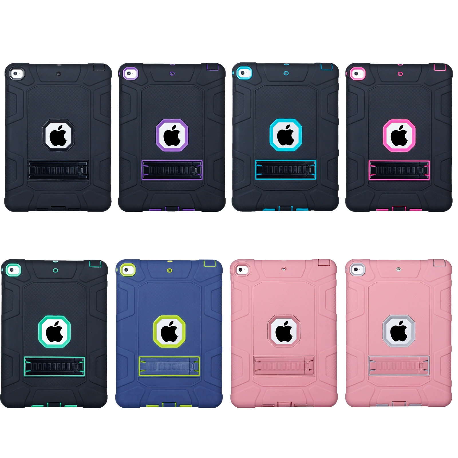 Подходит для iPad 2018 MINI5 защитный силиконовый мягкий чехол Air3 полноформатная рамка защитный бампер PRO 9.7 дюйма