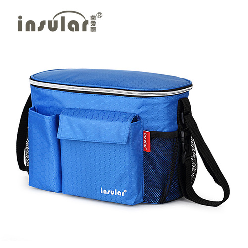 Cross-border mommy bag, waterproof and insulated stroller bag, stroller bag, stroller bag, baby accessories, mother and baby supplies