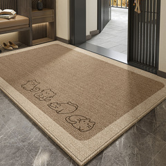 極簡創意家用圈絨地墊玄關進門防滑吸水腳墊易打理入戶地墊可代發