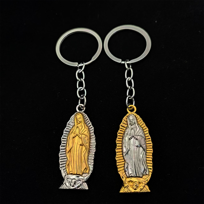 Daily Occasion 1 Piece Human Bag Cartoon Bag Pendant Keychain Alloy Metal Retro Bag Pendant Keychain