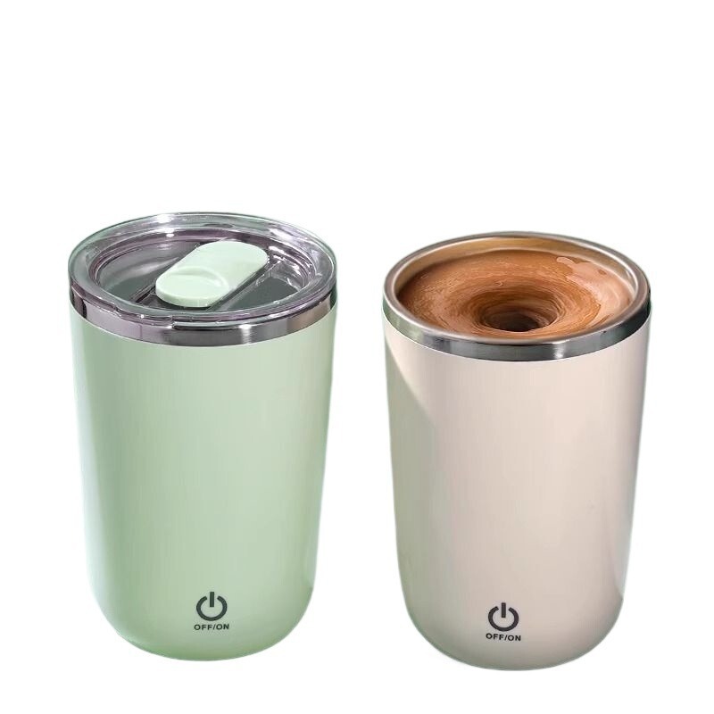電気コーヒーミキサーカップ携帯全自動磁気ミルクカップ充電タイプ304ステンレス鋼怠け者マグカップ|undefined