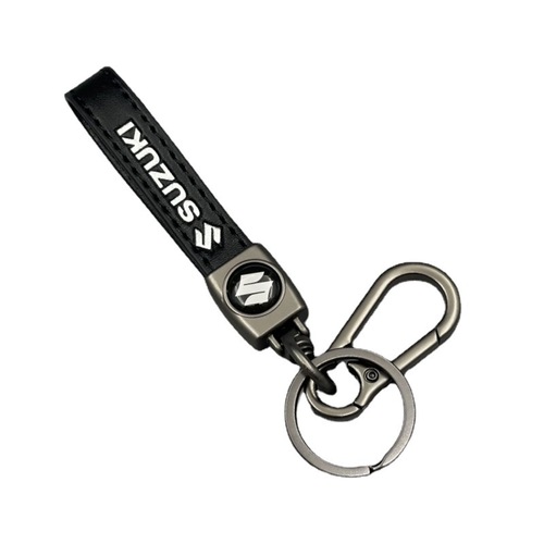 Overseas Metal Car Keychain for Men and Women, Anti-Lost, Pressure Mark Zinc Alloy Key Ring, Hardware Accessory, Pendant Gift