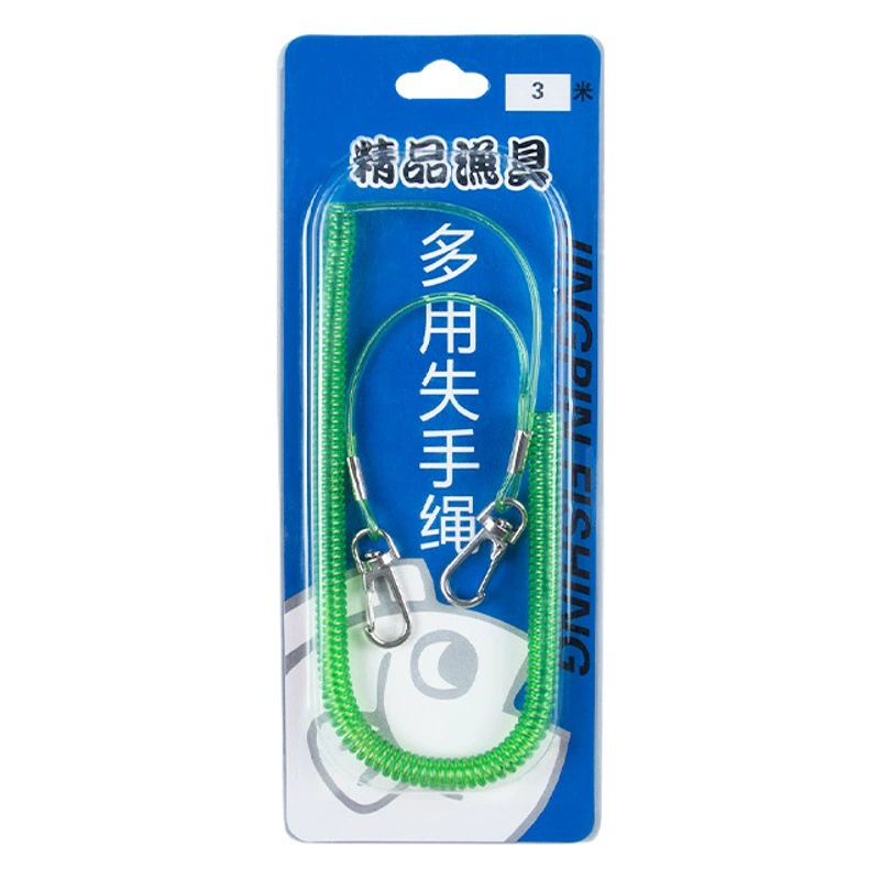 Rebound рыболовная стальная проволока потерянная Ручная Веревка универсальная резиновая эластичная веревка телескопическая удочка пружинная потерянная Ручная Веревка рыболовные снасти оптом