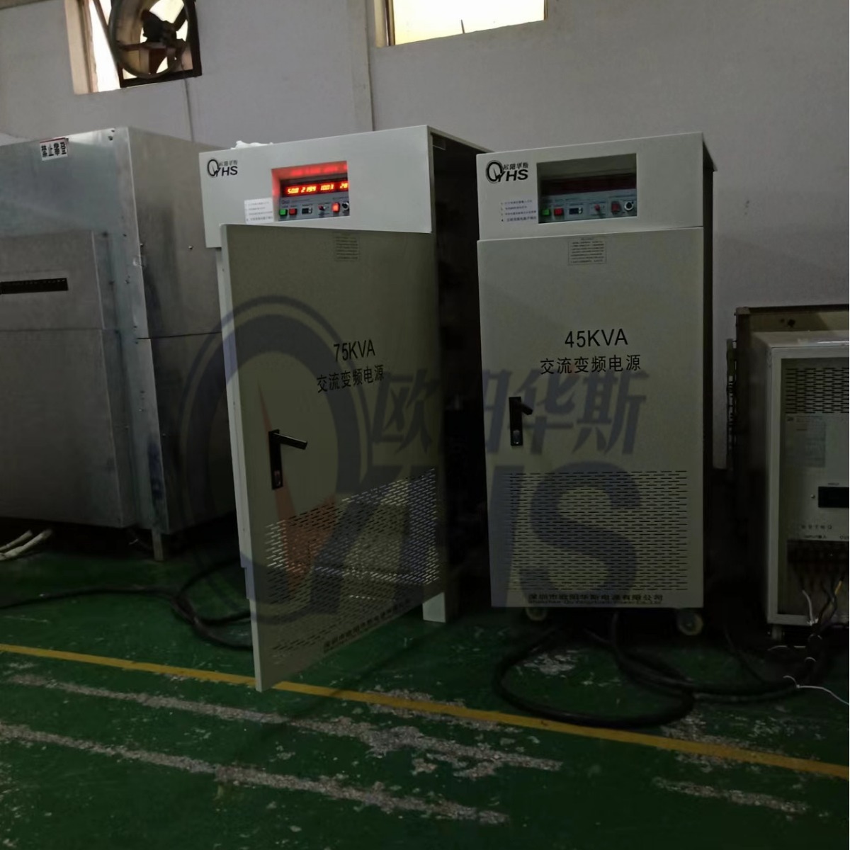 ŷ����˹����75KVA��Ƶ��Դ�������ϣ��������380V 60HZ