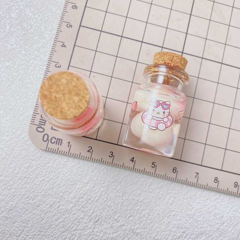 diy奶油胶仿真食玩玻璃瓶水果罐头发夹贴片手作自制挂件树脂配件|undefined