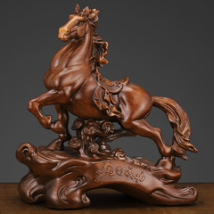 馬到成功擺件十二生肖馬家居客廳辦公室店鋪收銀台開業工藝品禮品