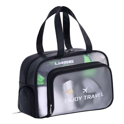 Double-layer swimming storage bag, travel dry and wet separation, special waterproof beach bag, large capacity seaside equipment swimsuit bag