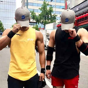 Brother, жилет для спортзала, комплект, мужской торс, спортивная форма для тренировок, футболка без рукавов, свободный крой
