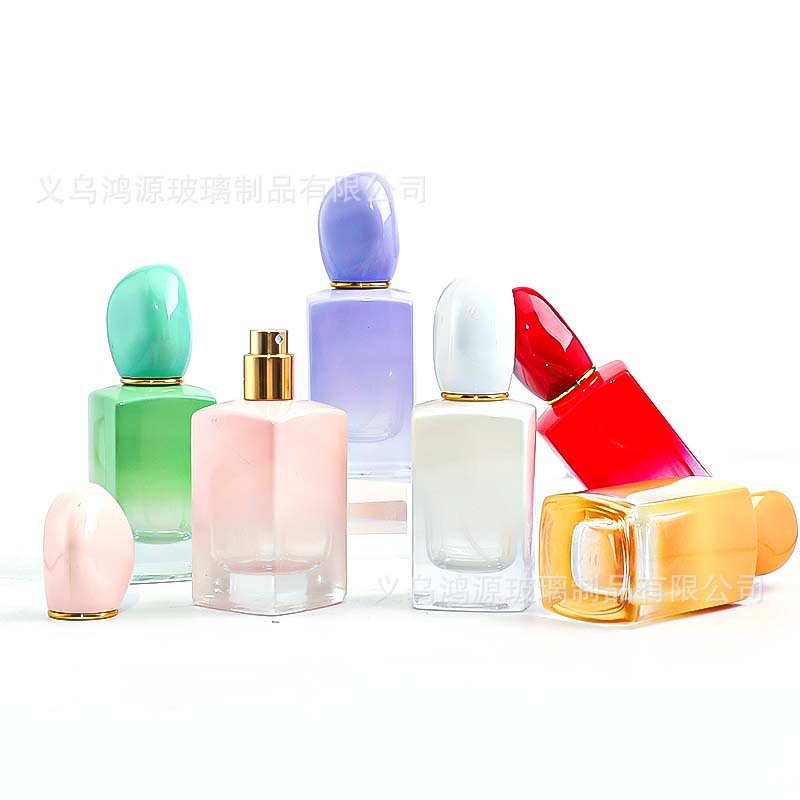 30ML跨境中东现货出口高档香水分装瓶玻璃瓶按压式喷雾瓶香水瓶