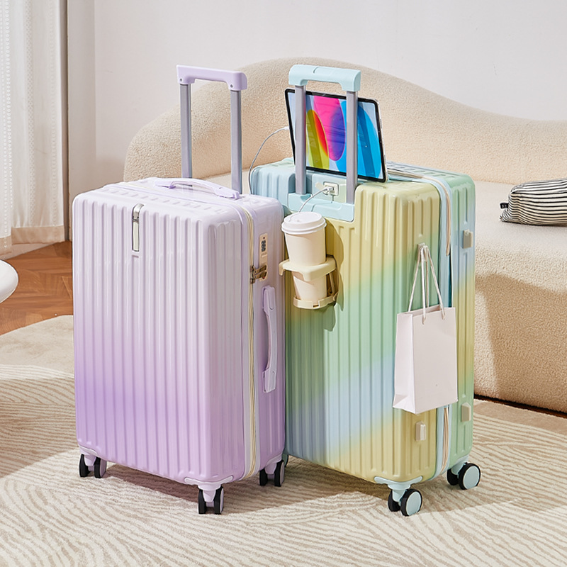 [Fábrica de selección estricta] pequeña maleta de color gradiente fresco estudiante japonesa de alto valor de cara nuevo 2025