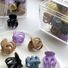 Fresh hairgrip, matte small crab pin, hair accessory, Korean style, simple and elegant design, 2cm