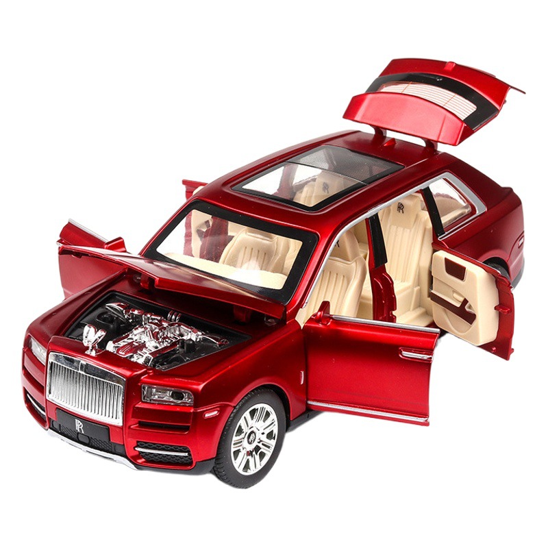 Coche zhi 1:24 curry sur aleación modelo de coche tira hacia atrás luminoso sonido luz niño juguete coche música modelo decoración colección