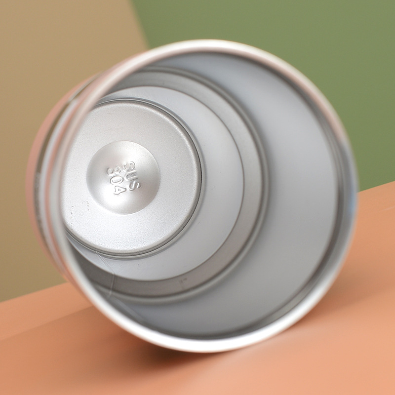 Nueva taza de café transfronteriza de doble capa de aislamiento térmico de mantenimiento de frío portátil taza de helado de gran capacidad de acero inoxidable taza de agua del coche