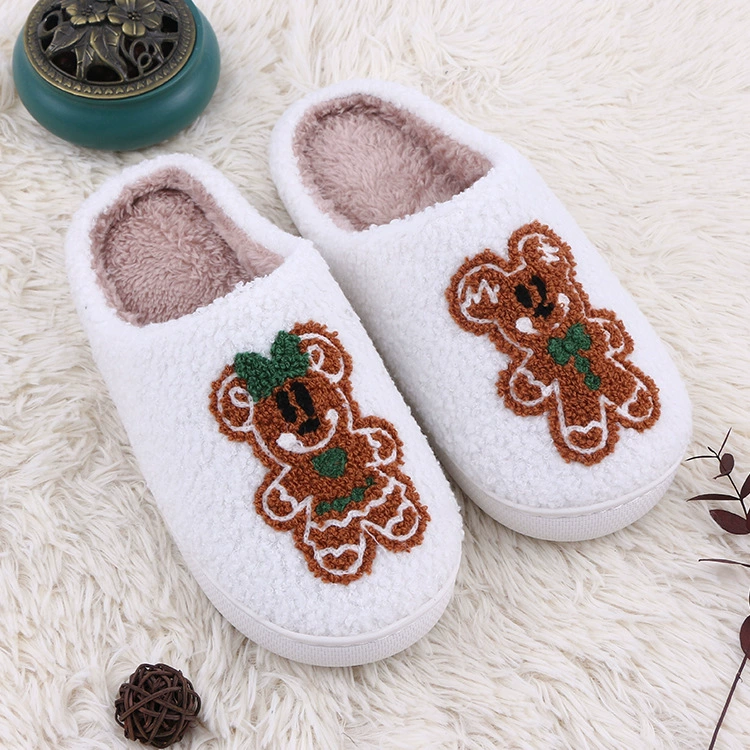 Demi-season cartoon keep warm non-slip slippers indoor, soft sole