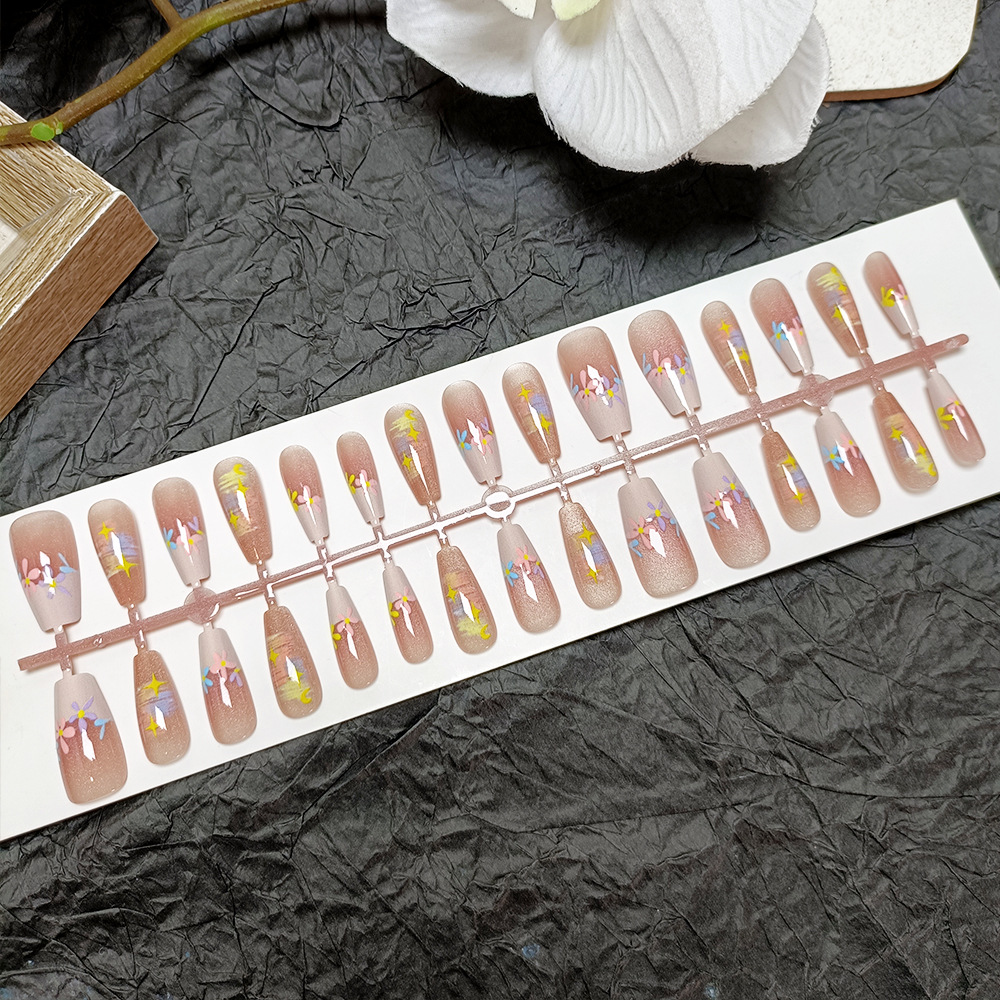 Nueva tira de venta caliente, piezas de uñas prefabricadas, ojos de gato de color mágico, piezas de uñas, piezas de uñas de uñas degradadas, piezas de uñas image 41