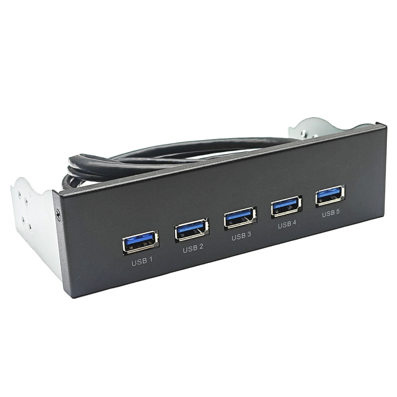 �¿�USB3.2����λ5�� GEN1 5Gǰ��HUB��չ5.25��������19PIN