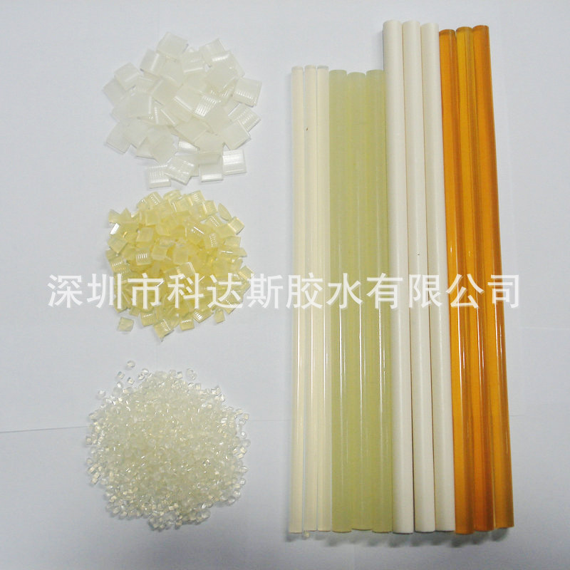 白色耐高温100 200度热熔胶棒 主要用途是定位元器件防震胶