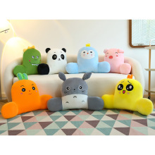 创意腰枕可爱动物玩偶办公室座椅靠垫汽车护腰垫多功能午休趴靠枕