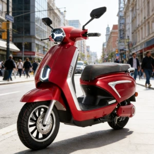 Böyüklər üçün 72V elektrik skuter, yol sürüşü üçün elektrikli motosiklet