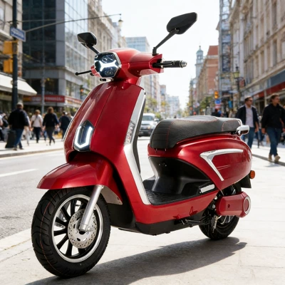 Cross-Border Wholesale Adult Fashion Electric Scooters 72V Electric Motorcycles for Men and Women for Road Riding