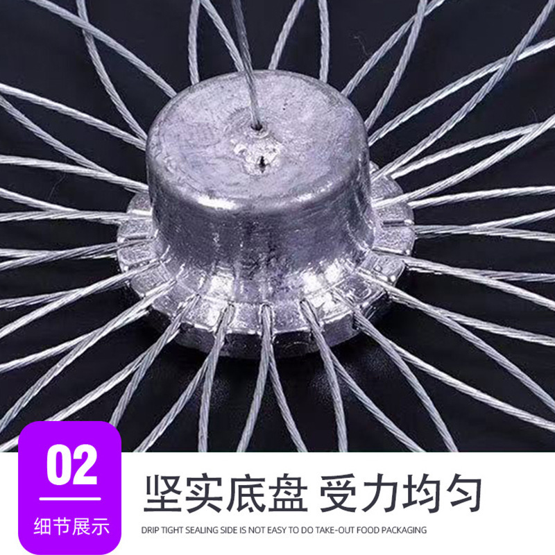 钢丝自动开合螃蟹笼带配重铅坠钓大闸蟹网梭子蟹青蟹工具螃蟹笼子|undefined