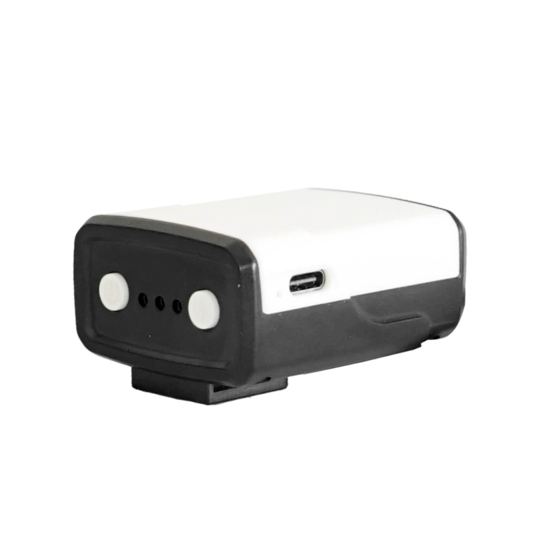 Camera, small flashing lamp, universal boots
