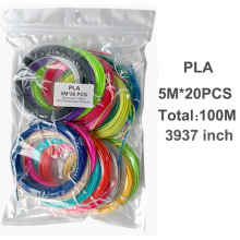 PLA耗材 3D打印笔耗材 1.75mm打印丝 2米/3米/5米/10米共40种颜色