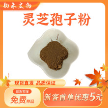 破壁灵芝孢子粉灵芝三萜原料灵芝孢子破壁粉厂家直供现货支持检测