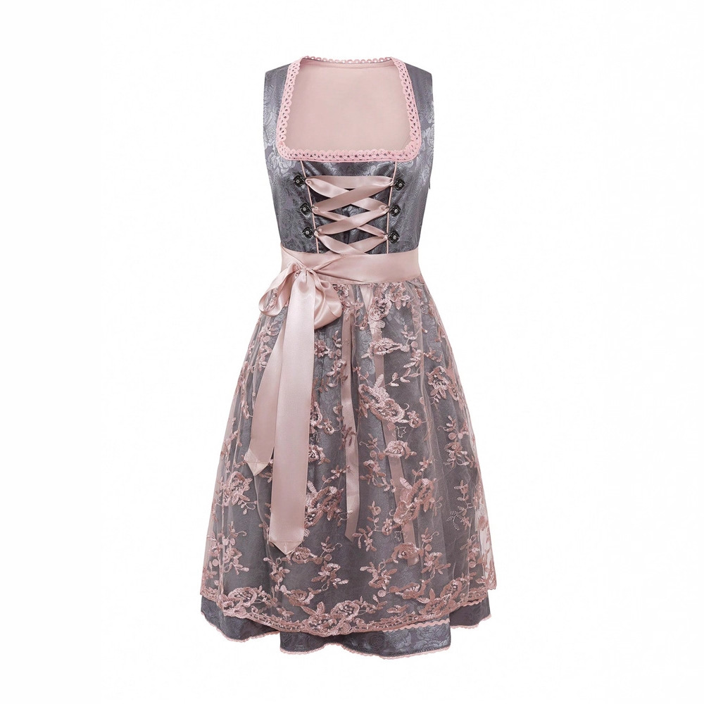 Completo da cameriera primavera/estate 2025, bestseller della moda europea e americana, con abito a maniche corte e spalline, set da donna._voghion.com