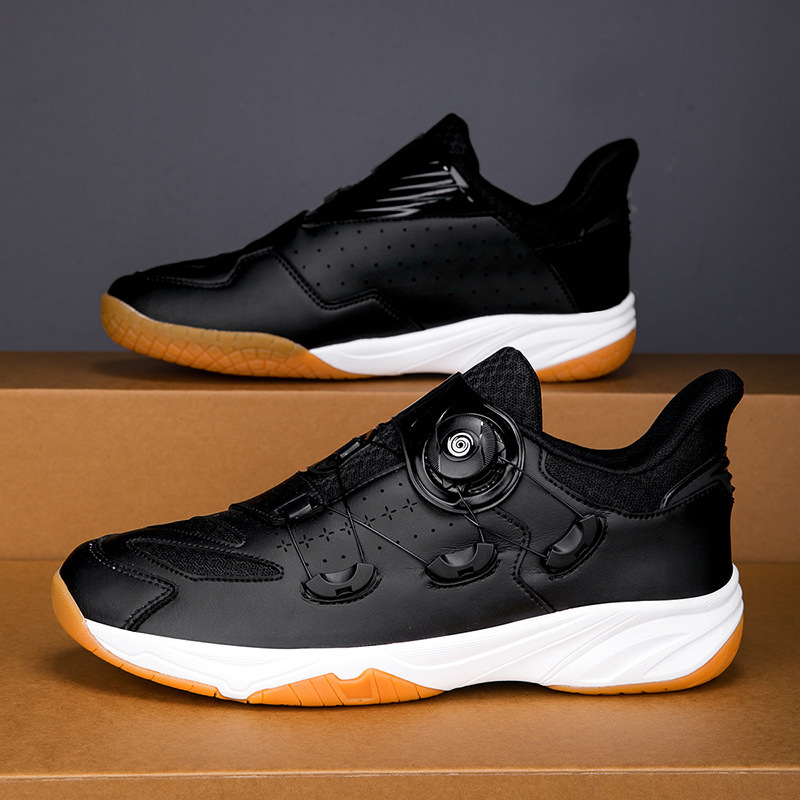 Badminton Shoes Men's Wear-Resistant, Anti-Torsion and Shock-Absorbing Professional Tennis Shoes Training Table Tennis Shoes Sports Shoes