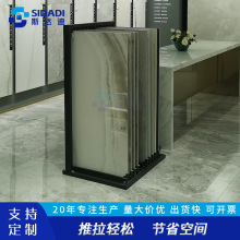 600*1200瓷砖展示架石材样品展架地砖展示柜货架可拆装展示柜