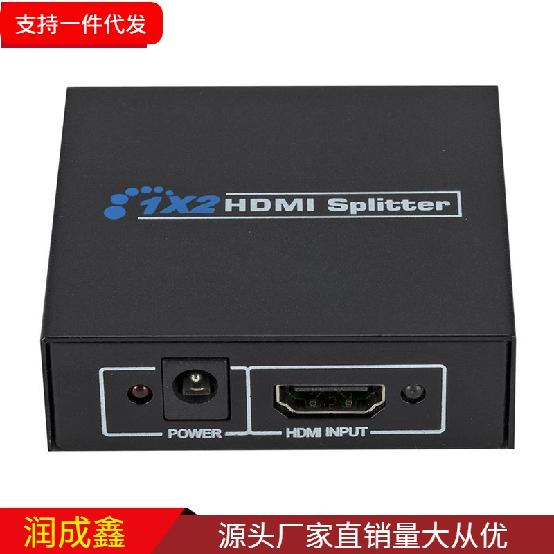 Устройство распределения HDMI на 1 вход, 2 HDMI, один вход, 4K высокое разрешение, HDMI, один в два выхода 2K