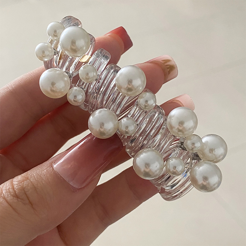 Women's Cute Pearl Plastic Hair Tie display picture 2