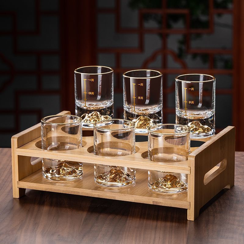 금산+6개입 0.05kg컵+대나무 스탠드-