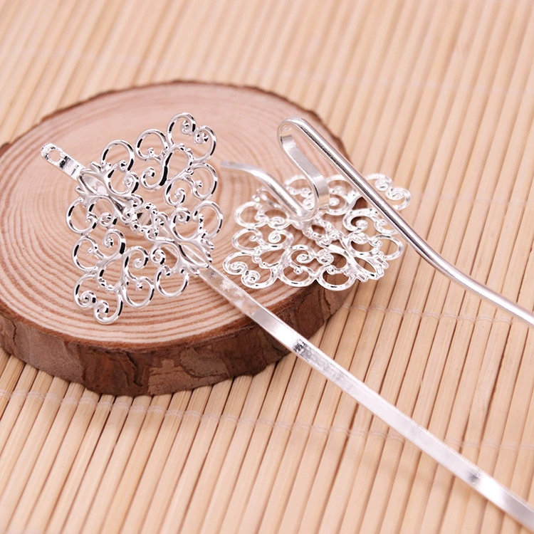 Элегантные handmade медные китайские шпильки для волос - идеальные аксессуары для невест и стилей Ханьфу