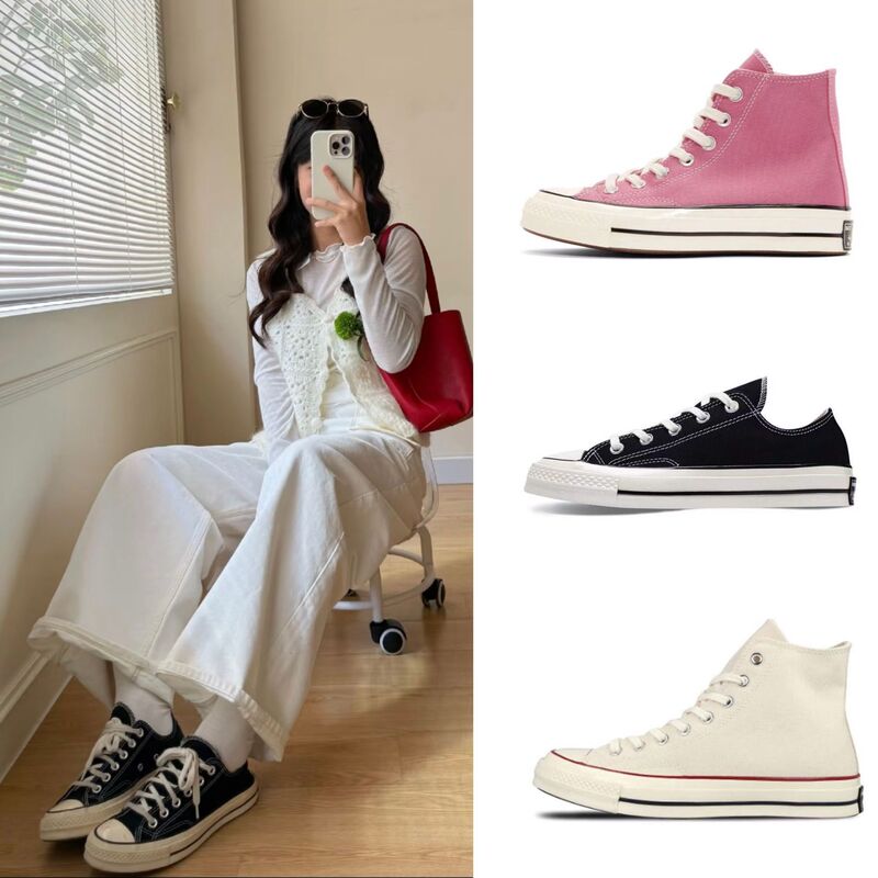 Putian Shoes Patriot Converse 1970S High-Top Pure Canvas Shoes for Men and Women, Slip-On Low-Top Spring and Summer Sneakers Putian Shoes Patriot Converse 1970S High-Top Pure Canvas Shoes for Men and Women, Slip-On Low-Top Spring and Summer Sneakers