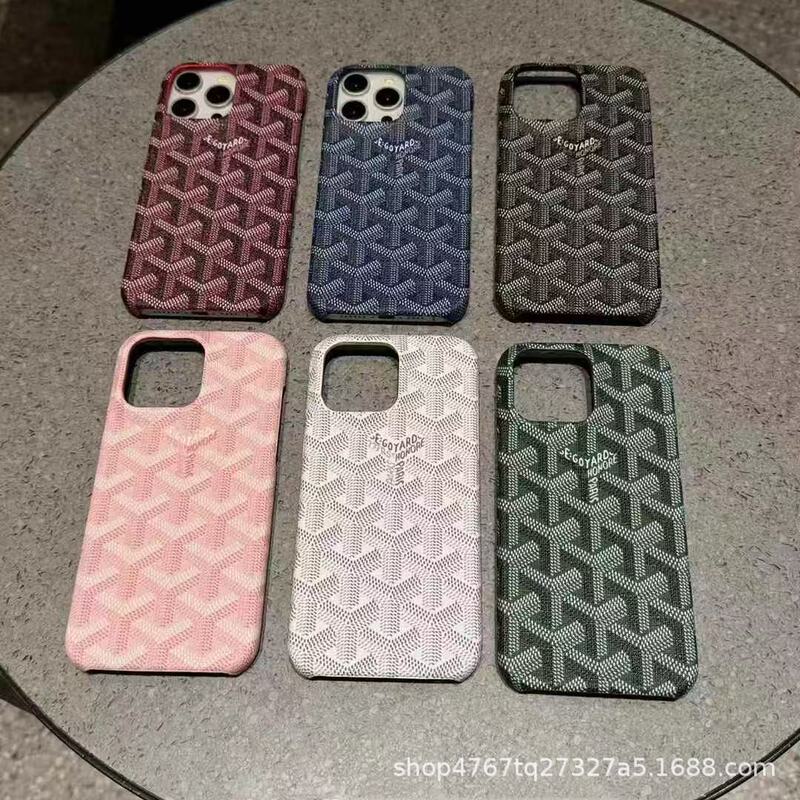 Dog Tooth Apple 17 Pro Max Phone Case Trendy Brand 1615/14/13/12/11 Protective Cover Half-Cover Hard Case Suitable Dog Tooth Apple 17 Pro Max Phone Case Trendy Brand 1615/14/13/12/11 Protective Cover Half-Cover Hard Case Suitable
