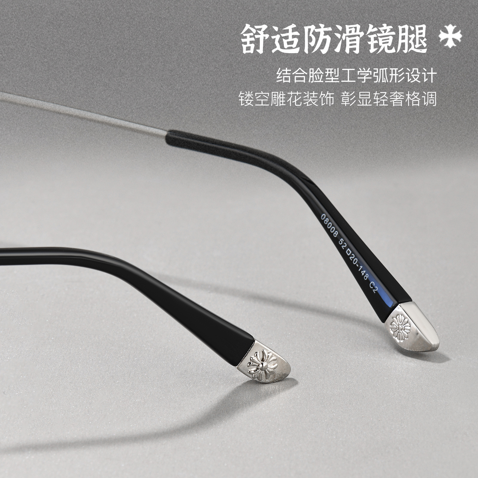 Crostar pu hombres guapos gafas de miopía marco cuadrado redondo pesado arte espejo diseño Danyang gafas al por mayor