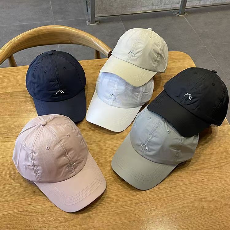 Women's Summer Sun Hat Quick-Dry Outdoor Baseball Cap Men's Sports Sun Protection Hat Men's Cross-Border