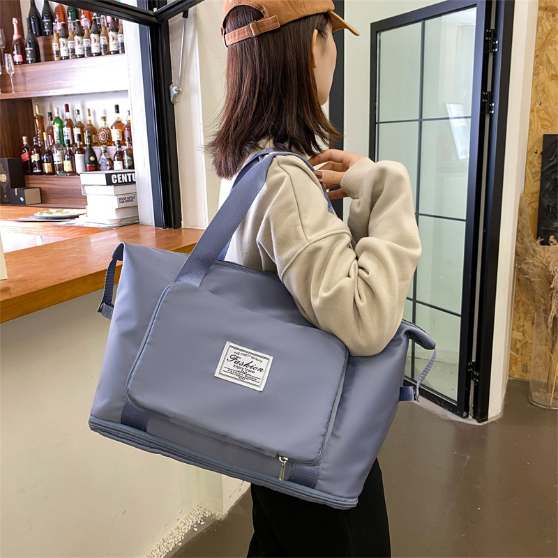 卸売り新大容量短距離旅行袋乾湿分離フィットネスバッグ水泳バッグ折り畳み可能手荷物バッグ|undefined