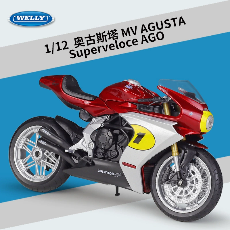 Welly1: 12 Augusta 2022mv Agusta Supervel OGO Simulation Model