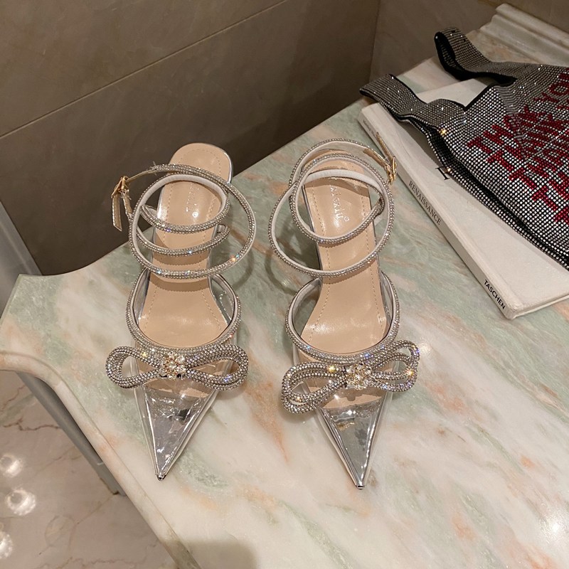 Sandali con tacco a spillo da donna con strass punta affilata_voghion.com