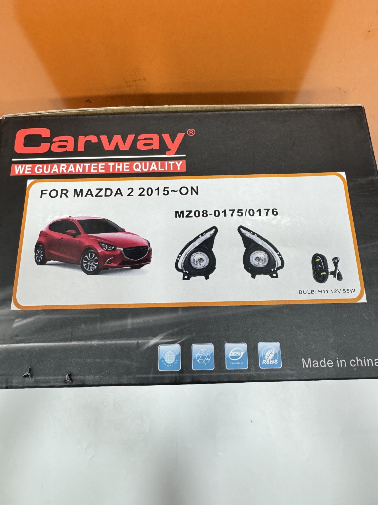 for MAZDA 2 Fog Lamp for MAZDA2 2015 Factory Direct Sales